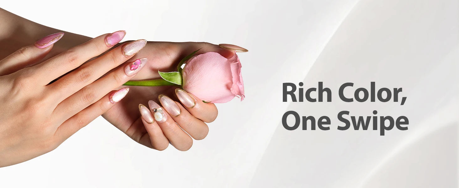 Makartt Cat Eye Gel Polish 6 Colors Magnetic 15ML Holographic