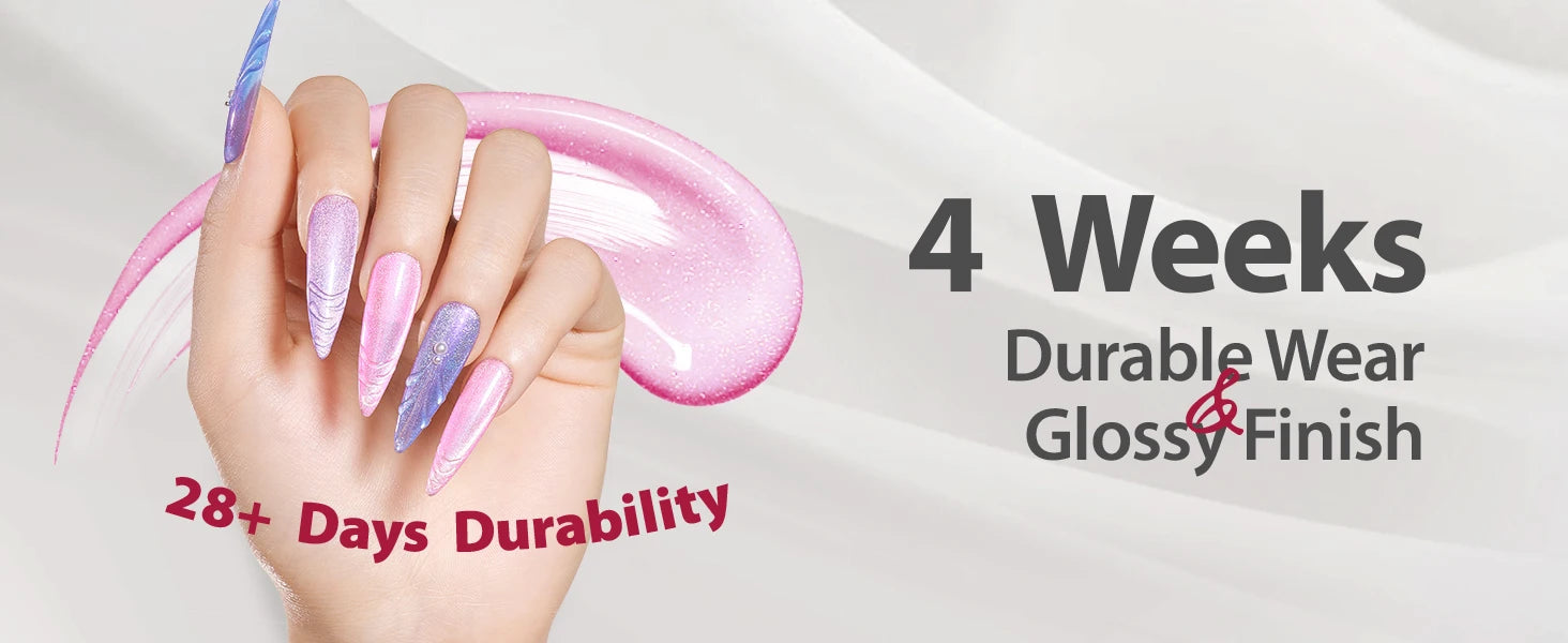 Makartt Cat Eye Gel Polish 6 Colors Magnetic 15ML Holographic