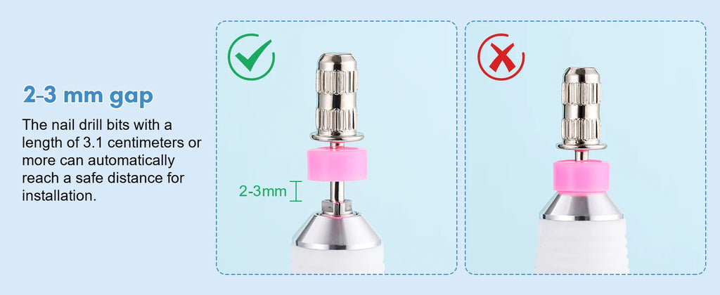 Makartt Electric Nail Drill, 30000RPM Rechargeable